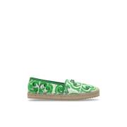 Espadrilles met print Dolce & Gabbana , Green , Heren