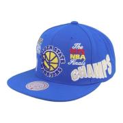 Zwarte Golden State World Champs Snapback Mitchell & Ness , Blue , Her...