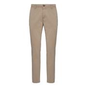 Stretch katoenen broek Boggi Milano , Beige , Heren