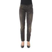 Zwarte Gewassen Jeans Byblos , Black , Dames