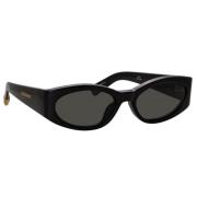 Ovalo C1 Modieuze Ovale Stijl Jacquemus , Black , Unisex