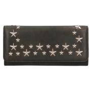 Pre-owned Fabric wallets Jimmy Choo Pre-owned , Black , Dames