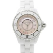 Pre-owned Stainless Steel watches Chanel Vintage , Pink , Dames