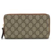 Pre-owned Plastic wallets Gucci Vintage , Beige , Dames