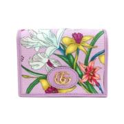 Pre-owned Canvas wallets Gucci Vintage , Multicolor , Dames