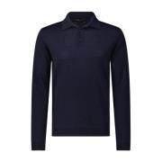 Klassieke Polo Shirt Roberto Collina , Blue , Heren