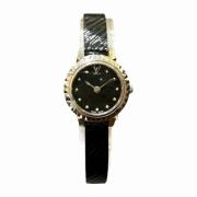 Pre-owned Stainless Steel watches Louis Vuitton Vintage , Black , Dame...