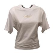 Korte Mouw T-shirt Gaëlle Paris , Beige , Dames