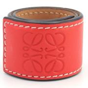 Pre-owned Leather bracelets Loewe Pre-owned , Red , Dames