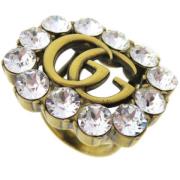 Pre-owned Metal rings Gucci Vintage , Yellow , Dames