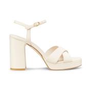 Platform Sandaal voor elke gelegenheid Stuart Weitzman , White , Dames