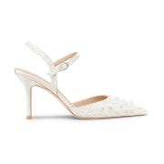 Parelversierde Pump Stuart Weitzman , Beige , Dames