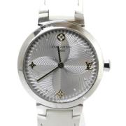 Pre-owned Stainless Steel watches Louis Vuitton Vintage , Gray , Dames