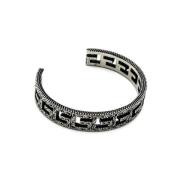 Pre-owned Silver bracelets Gucci Vintage , Gray , Dames