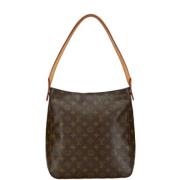 Pre-owned Canvas louis-vuitton-bags Louis Vuitton Vintage , Brown , Da...