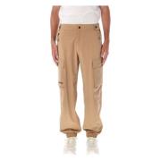 Beige Cargo Jogger Broek Aw24 Moncler , Beige , Heren