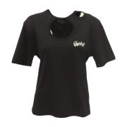 Korte Mouw T-shirt Gaëlle Paris , Black , Dames