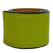 Pre-owned Leather bracelets Loewe Pre-owned , Green , Dames