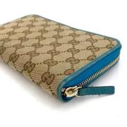 Pre-owned Canvas wallets Gucci Vintage , Beige , Dames