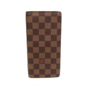 Pre-owned Canvas wallets Louis Vuitton Vintage , Brown , Dames