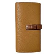 Pre-owned Leather wallets Loewe Pre-owned , Brown , Dames