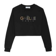 Sweatshirt met ronde hals Gaëlle Paris , Black , Dames