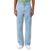 Klassieke Straight Jeans Dickies , Blue , Heren