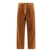 Corduroy Relaxed Fit Broek Polo Ralph Lauren , Brown , Heren