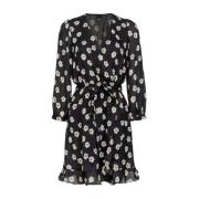 Wrap Dresses Pinko , Black , Dames