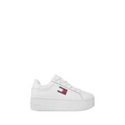 Witte Urban Sneakers Vrouwen Tommy Hilfiger , White , Dames