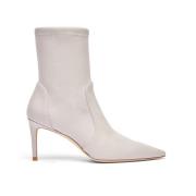 Moderne Stretch Bootie Stuart Weitzman , White , Dames