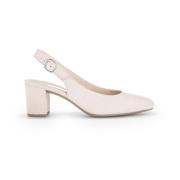 Moderne Slingback Sand Suède Hakken Gabor , Beige , Dames