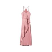 Lange Jurk Twinset , Pink , Dames