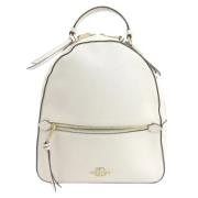 Pre-owned Leather backpacks Coach Pre-owned , White , Dames