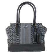 Pre-owned Canvas totes Coach Pre-owned , Black , Dames