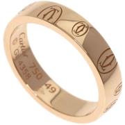 Pre-owned Rose Gold rings Cartier Vintage , Yellow , Dames