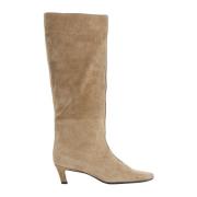 Karamel Wide Shaft Boot TotêMe , Beige , Dames