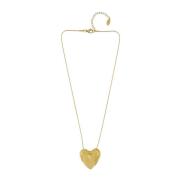 Gouden Hart Ketting Liefde Dansk Copenhagen , Yellow , Dames