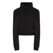 Zwarte Hoodie Sweater JordanLuca , Black , Dames