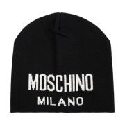 Pet met logo Moschino , Black , Unisex