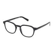 Zwart Grijs Brilmonturen Ez5269 Ermenegildo Zegna , Black , Unisex