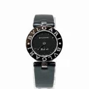 Pre-owned Stainless Steel watches Bvlgari Vintage , Black , Dames