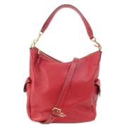 Pre-owned Leather totes Coach Pre-owned , Red , Dames