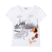 T-Shirts Braccialini , White , Dames