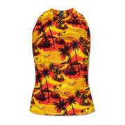 Top met print Balenciaga , Multicolor , Dames