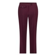 Klassieke zakelijke broek met vouw Betty Barclay , Purple , Dames