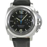 Pre-owned Stainless Steel watches Panerai Pre-owned , Black , Dames