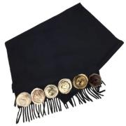 Pre-owned Fabric scarves Fendi Vintage , Black , Dames