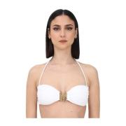 Stijlvolle Bikini Top Moschino , White , Dames