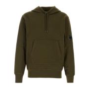 Olijfgroene katoenen sweatshirt C.p. Company , Green , Heren